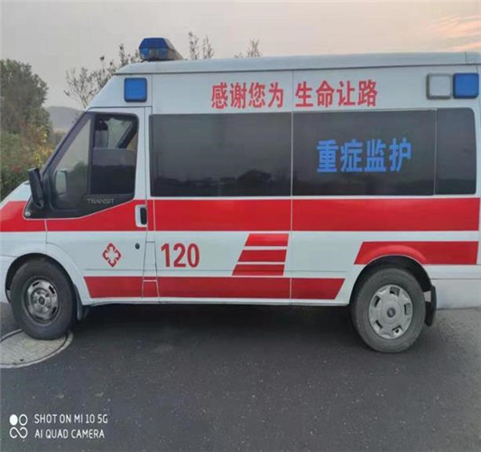 京山救护车出租服务案例3